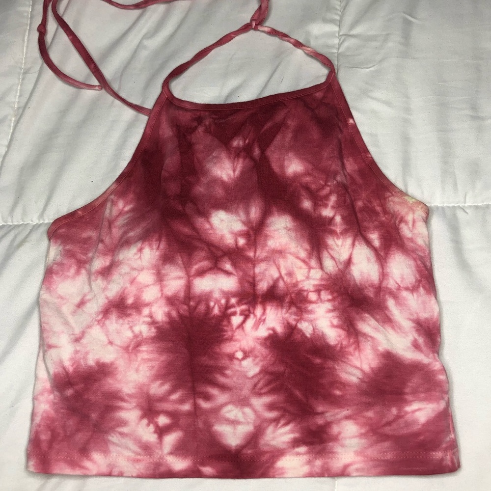 Brandy Melville Tie Dye halter top